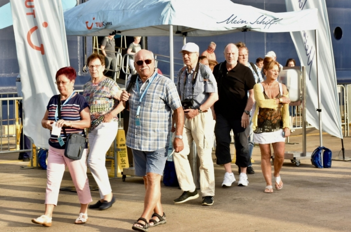 Six-month foreign arrivals meet 69% of yearly target
